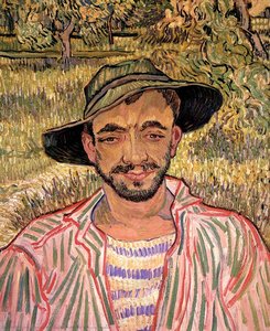 Portrait Of A Young Peasant — Vincent Willem Van Gogh