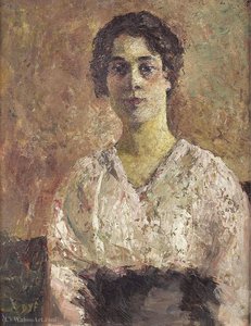 Portrait Of Woman — Marcel Dyf
