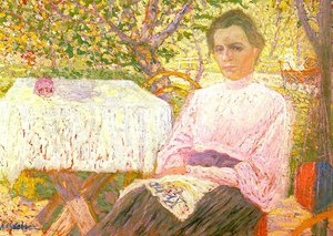 Portrait Of A Member Of The Artist's Family — Kazimir Malevich, Cubism