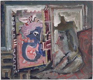 Untitled (seated Figure) — Mark Rothko