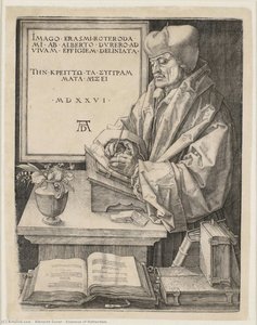 Erasmus Of Rotterdam — Albrecht Dürer
