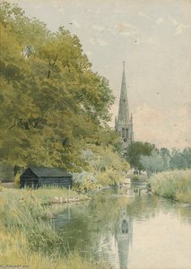 The Parish Church At St. Ives — William Fraser Garden