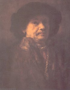 Self Portrait (19) — Rembrandt Van Rijn, Baroque