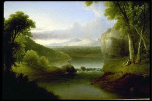 Three Men Fishing — Thomas Doughty