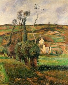 La Cote De Chou A Pontoise. — Camille Pissarro