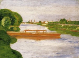 Waterside Landscape — József Rippl-rónai