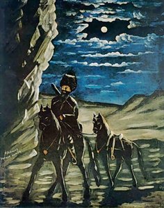 Robber With A Stolen Horse — Niko Pirosmani