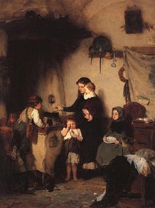 The Orphans — Nikolaos Gyzis, Realism