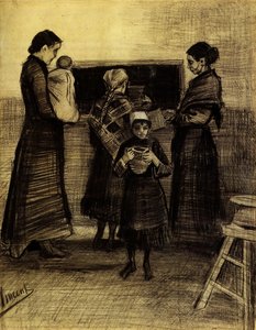 Soup Distribution In A Public Soup Kitchen — Vincent Willem Van Gogh, Realism