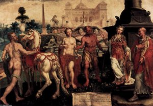 Momus Criticizes The Gods' Creations — Maerten Van Heemskerck, Mannerism (late Renaissance)