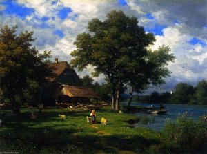 The Mill Of Rathausen — Robert Zund