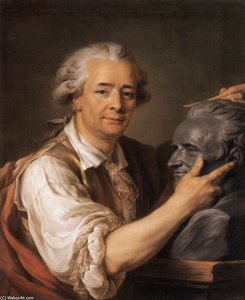 The Sculptor Augustin Pajou — Adélaide Labille Guiard