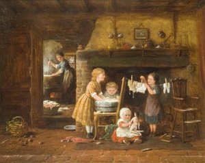 Washday — Frederick Daniel Hardy