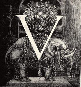 Initial Letter 'V' to Volpone