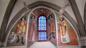 Salbertrand Chiesa S Giovanni Rocco Colombano Cosma Damiano — Giovanni Di Cosma