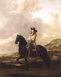 Equestrian Portrait Of Pieter Schout — Thomas De Keyser, Baroque