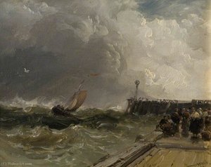 A coastal scene