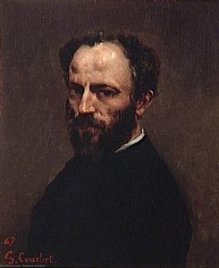 Portrait Of Amand Gautier — Gustave Courbet, Realist Landscape