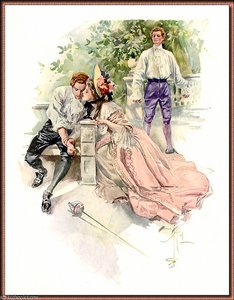 Untitled (8541) — Harrison Fisher, Romantic Realism