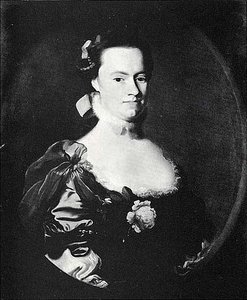 Lydia Lynde, (painting) — John Singleton Copley