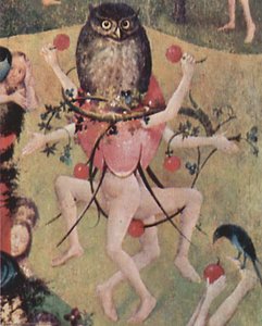 The Garden Of Earthly Delights (detail) (24) — Hieronymus Bosch