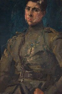 Portrait Of A Soldier (verso) — Augustus Edwin John