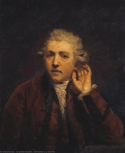 Self Portrait As A Deaf Man — Sir Joshua Reynolds