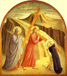 Christ Carrying The Cross — Fra Angelico, Early Renaissance