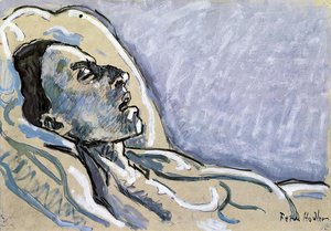 The Dying Valentine Godé-darel — Ferdinand Hodler