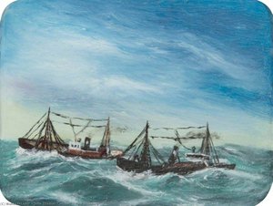 Two Trawlers — John Thomas Cartmell