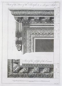 Part Of The Door Of The Temple, From 'ruins Of The