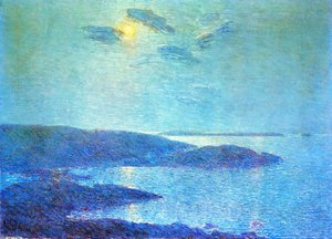 Moonlight Scene (also Known As Moonlight, New England Coast) — Frederick Childe Hassam