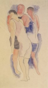 Three Male Bathers — Charles Demuth