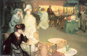 Night Café — Richard Edward Miller