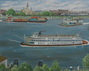 Jackson Square, View From Algiers — Keith Temple