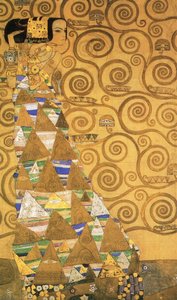 25.la Expectación, Modelo Para El Friso Stoclet, Hacia 1905-1909 — Gustav Klimt, Art Nouveau