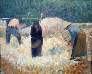 Rock-breakers, Le Raincy — Georges Seurat