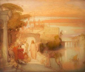 Christ At Jerusalem — William Shackleton