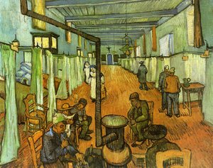 Ward In The Hospital At Arles — Vincent Willem Van Gogh