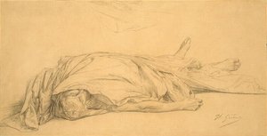 The Dead Caesar — Jean-léon Gérôme, Academic Historical Painting