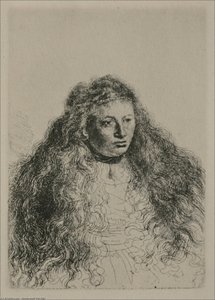 Study Of Jewish Bride — Rembrandt Van Rijn, Baroque