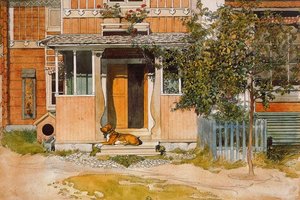 The Veranda — Carl Larsson