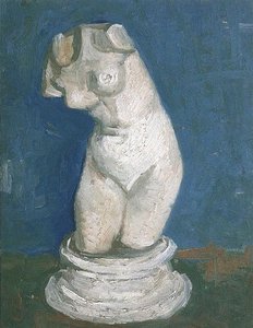 Plaster Statuette Of A Female Torso 7 — Vincent Willem Van Gogh