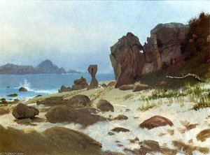 Bay Of Monterey — Albert Bierstadt