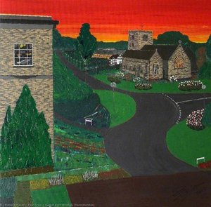 Sunset Over Hindlip, Worcestershire — Paul Crow