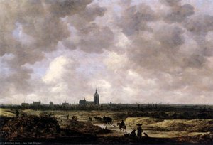 View Of The Hague From The Northwest — Jan Josephszoon Van Goyen