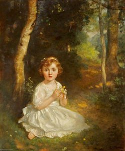 Doreen Albinia De Burgh Gibbs (1913–2008), Aged 4, Later The Honourable Mrs Charles Bathurst Norman — William Robert Symonds