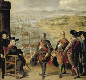 The Defence Of Cadiz Against The English — Francisco De Zurbarán, Baroque