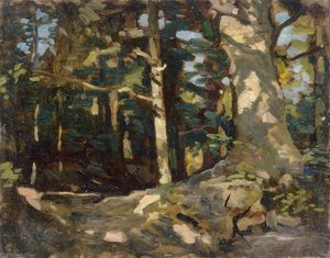 Forest Scene — Gunning King