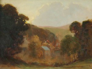 Threshing — Benjamin Haughton